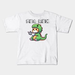 Tea Rex Kids T-Shirt
